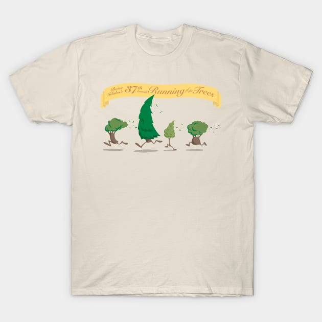 Running of the Trees T-Shirt by jeffross